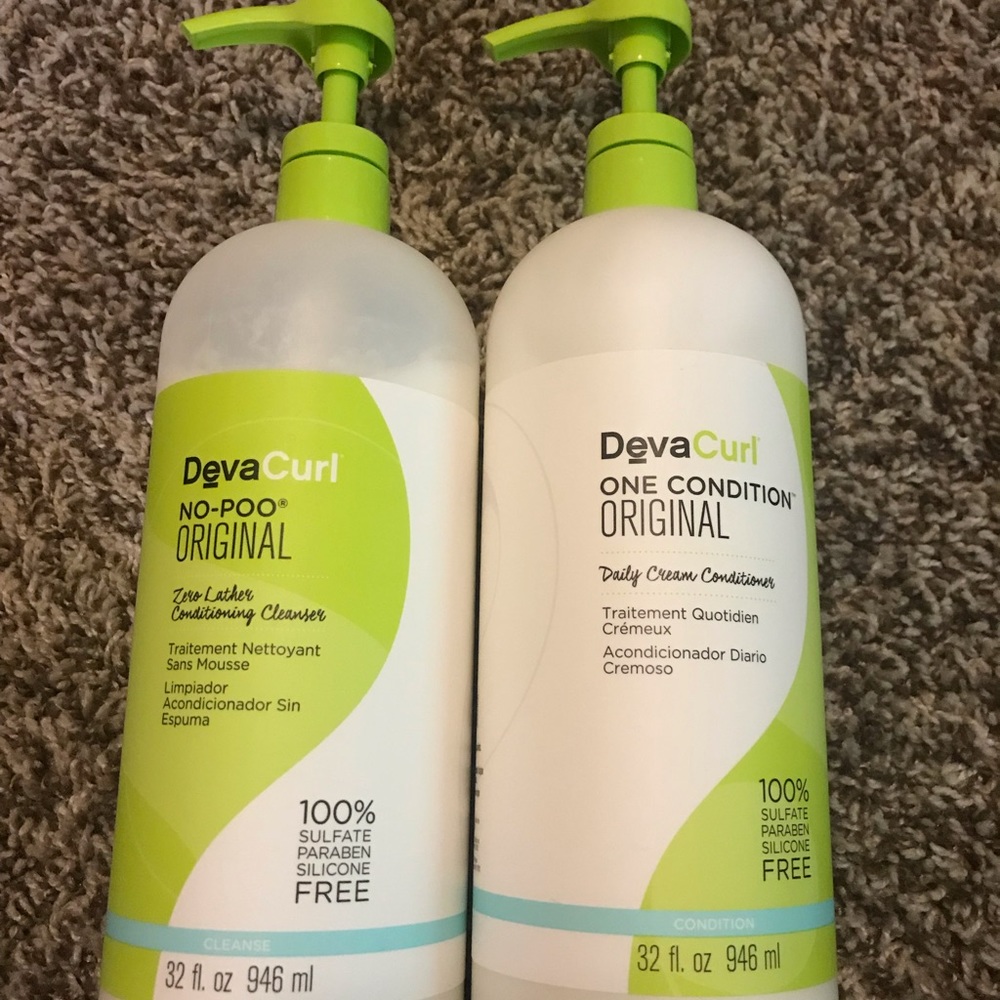 Deva Curl Cleansing Shampoo & Conditioner Set
